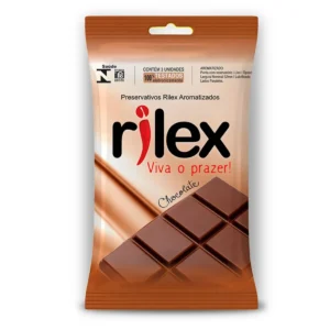Preservativo Lubrificado com Aroma de Chocolate o 3 Unidades Rilex