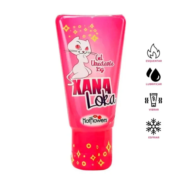 Xana Loka Gel Excitante Feminino Linha Brasileirinhos 15g - Image 5