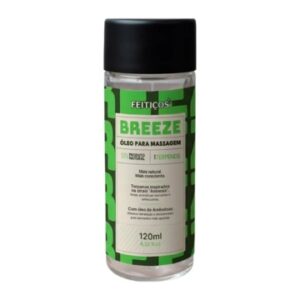 Breeze Óleo Beijável para Massagem com Terpenos 120ml Feitiços Aromáticos