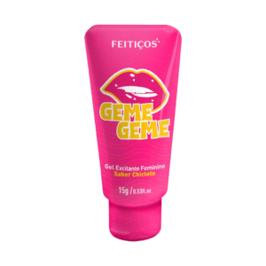 Geme Geme Excitante Esquenta Esfria e Vibra 15g Linha 10 de 10 Feitiços Aromáticos