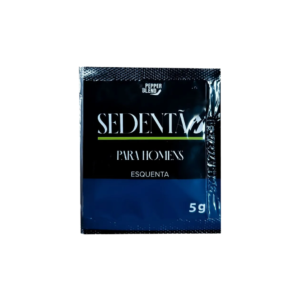 Sedentão Excitante Masculino Vasodilata e Aquece em Sachê 5g Pepper Blend